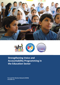 Strengthening Voice and Accountability Programming in the Education Sector